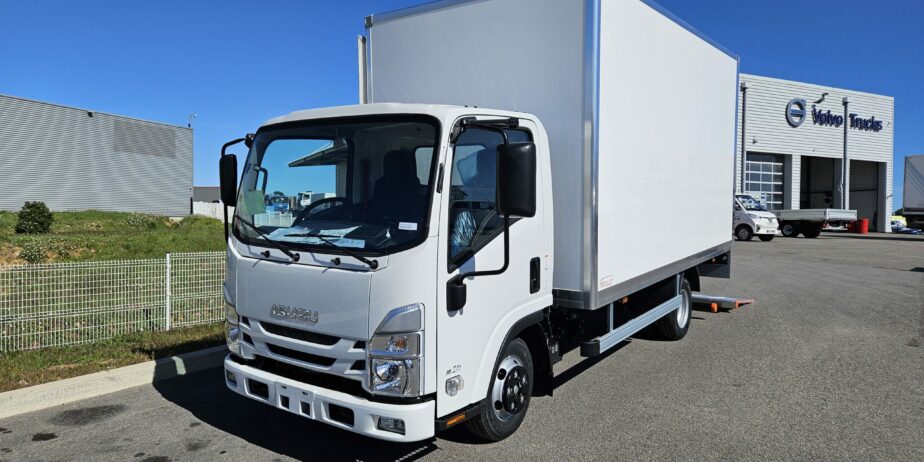 Isuzu MT21T Hayon + Caisse Trouillet 20M3
