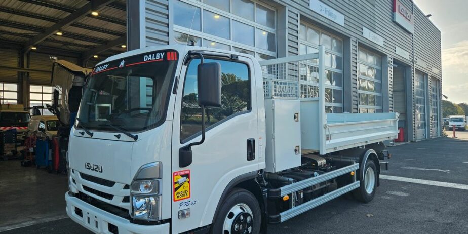 ISUZU P75 POLYBENNE CAISSON