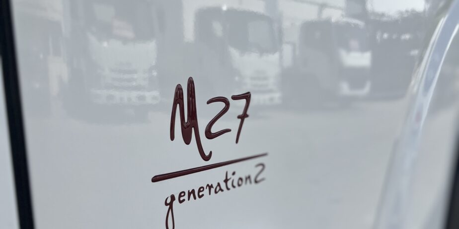 NOUVEAU M27 Génération 2, empattement court avec benne TITAN